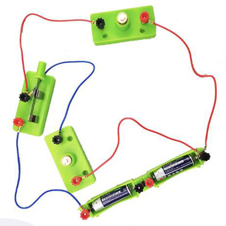 Kids Basic Circuit Electricity Learning Kit Physics Educational Toys ...