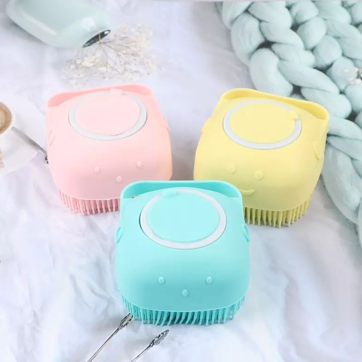 Bath%20Brush%20Silicone%20Scrubber%20Dispenser%20Multifunction%20Bathroom%20For%20Babies%20Body%20Cleaning%20Home%20-%20Image%203