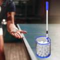 Table Tennis Ball Picker Upper Pong Ball Retriever Portable Pickup Net for Women Men Picking and Storage Balls Table Tennis Accessories. 