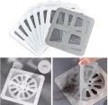 Sink Drainer Mesh Shower Drain Covers Square Shape Kitchen Sink Strainer. 