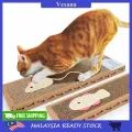 Cat Scratching Pad Pet Corrugated Cardboard Cat Kitten Scratch Board Soft Bed Mat Claws Care. 