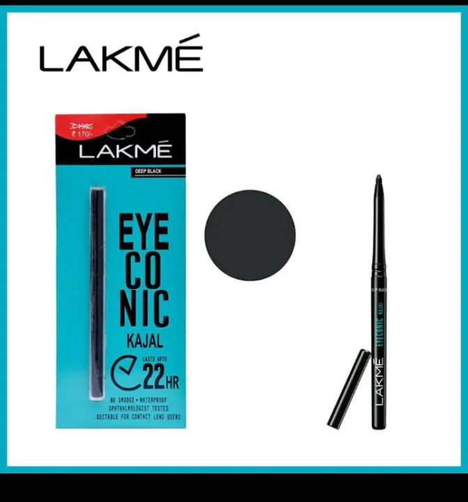 Lakm%C3%A9%20Eyeconic%20Kajal%20Eye%20Liner,%20Smudge%20Proof,%20Water%20Proof,%20Lasts%20Up%20To%2022%20Hours%20-%20Image%204