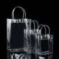 【ALLGOOD】sanhe Ready Stock Clear PVC Transparent Shopping Bag Shoulder Handbag Women Tote Travel Bags Bags for women on sale. 