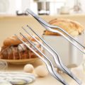 Chef Dessert Making Tools Stainless Steel Food Tweezers Home Kitchen Accessories Cooking Barbecue Clips Portable Picnic Clips. 