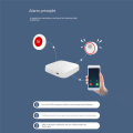 Tuya Smart ZigBee SOS Button Sensor Alarm Emergency Help Switch Tuya Smart Life Remote Control. 