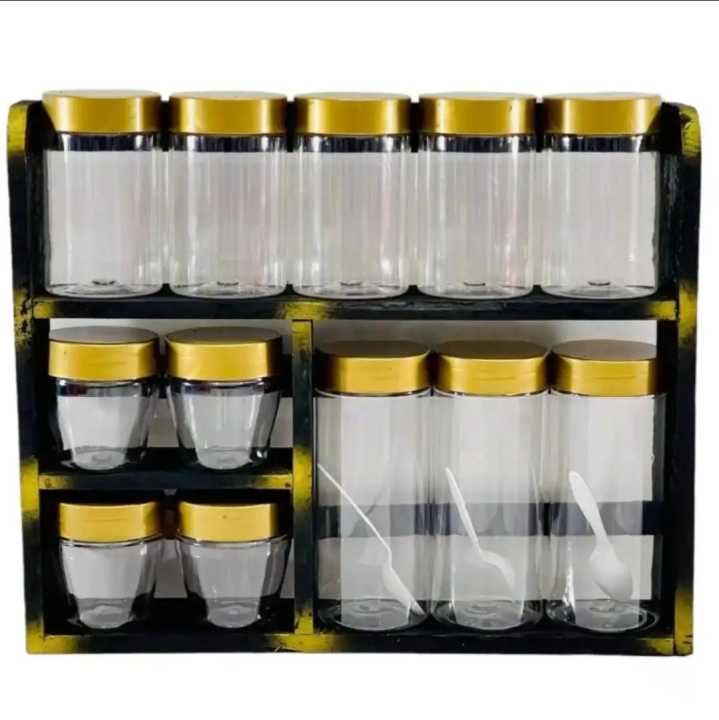 Wooden%20bottle%20rack%20set%20&%20gold%20bottle%20rack%20set%20&%2012%20pcs%20multi%20size%20gold%20lid%20bottles%20and%20rack%20-%20Image%203