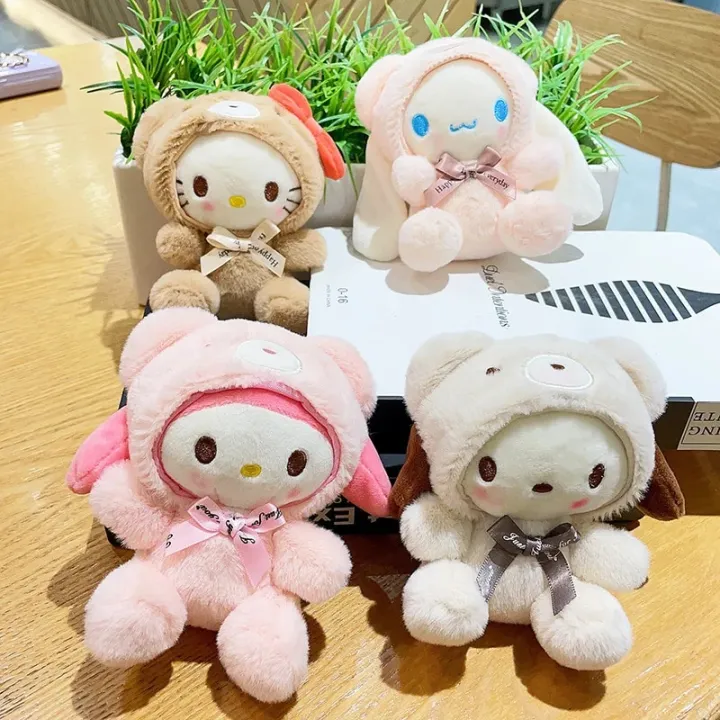 12cm%20Kawali%20Sanrio%20Hello%20Kitty%20Plush%20Keychain%20Toys%20My%20Melody%20Cinnamoroll%20Drag%20Bear%20Soft%20Stuffed%20Doll%20Pendant%20Girl%20Kids%20Xmas%20Gift%20-%20Image%202