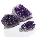 Natural Amethyst Crystal Cluster Quartz Raw Crystals Healing Stone Decoration Ornament Purple Mineral Crystal Rock Specimen. 