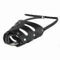 Extra Large Dog Muzzle Heavy Duty Natural Leather Bite Proof Gentle Breathable Buckle Neck Strap Adjustable Pet Dogs Muzzles Anti Bite Mouth Prevent Biting Chewing Barking. 