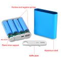 DIY USB 4*18650 Power Bank Battery Box for Mobile Phone Charger Portable DIY Shell Case 18650 Battery Storage Box Holder 4 Slot. 