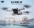 DJI Mini 4K, Drone with 4K UHD Camera for Adults, Under 249 g, 3-Axis Gimbal Stabilization, 10km Video Transmission, Auto Return, Wind Resistance, 31-Min Max Flight Time, Intelligent Flight. 