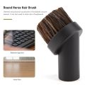 32Mm Dusting Brush Dust Tool Attachment for Vacuum Cleaner Round Horse Hair. 