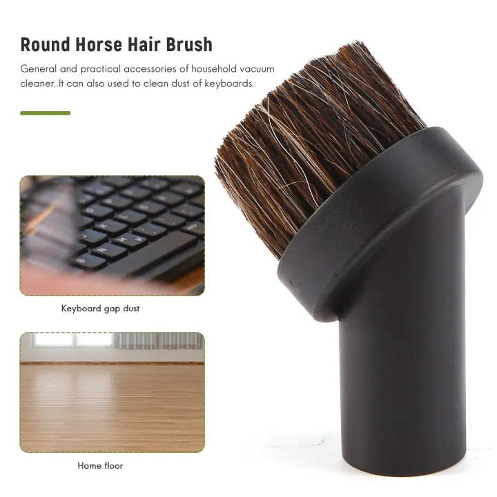 32Mm%20Dusting%20Brush%20Dust%20Tool%20Attachment%20for%20Vacuum%20Cleaner%20Round%20Horse%20Hair%20-%20Image%205