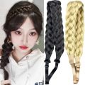 Synthetic Braided Headbands Hair Band Braiding Hair Accessories Hair Extension Hairpiece for Women Girls. 