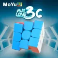 Moyu Cubing Classroom Meilong 3C 3x3 Magic Cubes Stickerless 3 Layers Puzzle Speed Cube Professional Puzzle Toys For Children. 