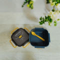High Quality  Bento Box Waterproof Good Sealing Double Layer Large Capacity Multifunction School Kids Lunch Food Container with Spoon. 