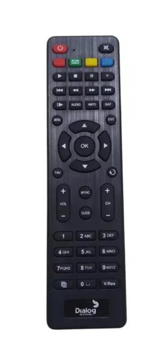 DTV%20HD%20Decoder%20Remote%20Genuine%20-%20Dialog%20Satellite%20HD%20Remote%20Control%20-%20Image%204