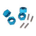 A949-11 Aluminum Hexagon Wheel Hex Seat Mount Hub Pins 7mm Upgrade Parts for Wltoys 1/18 A949 A959 A969 A979 K929 RC Car. 