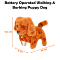 Battery Operated Walking & Barking Puppy Dog. 