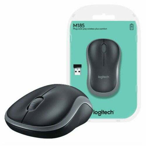 Logitech M185 Wireless Mouse with Nano Receiver