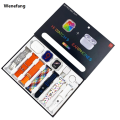Wenefang i30 Pro Max Suit Hi watch Ultra 11 in 1 Set Ultra Smartwatch With Free Airpods Pro With Adapter and Aluminum Case With 7 Straps 49mm Big HD Display Bluetooth calling Wireless Charging Smartwatch. 