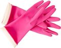 Safety Rubber Gloves - PINK. 