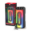 KTS-1555 Portable Wireless Bluetooth Speaker with Mic LED Light RGB Support Mic, FM, AUX, USB, SD Card Karaoke Speaker Buffel Subwoofer Music Player Party Box with Microphone KTS Speaker KTS 1555. 