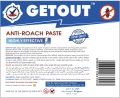 GETOUT Anti Roach Paste Cockroach Killer Gel - 180 Grams (45G x  4 PCS). 