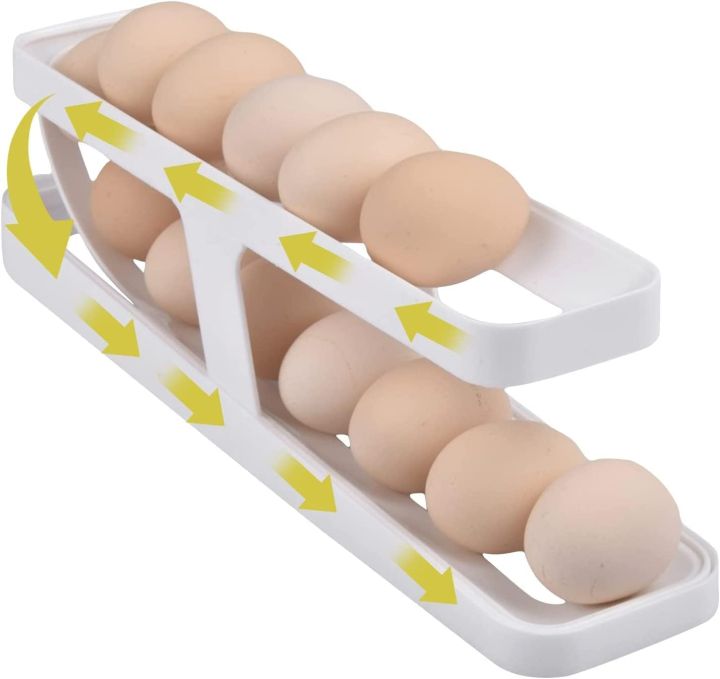 Egg%20Holder%20For%20Refrigerator,2%20Tier%20Automatically%20Rolling%20Egg%20Storage%20Container,Egg%20Dispenser,%20Space%20Saving%20Egg%20Tray%20For%20Refrigerator%20Countertop%20Cabinet%20-%20Image%202