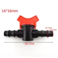 【ZOSR】Merlin Irving Shop 1/2 3/4 Garden Watering Hose Tap DN15 DN20 Irrigation Water Valve 16mm 20mm 25mm PE Waterstop Connector Cranes. 