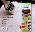 Bomeijia Gesso Brush 3pcs -2/4/6. 