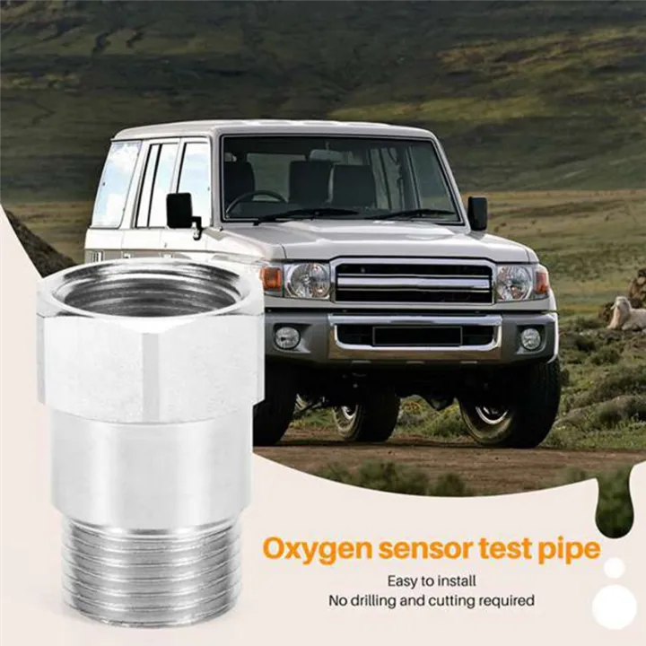 2%20Piece%20Oxygen%20Sensor%20Test%20Pipe%20Extension%20Extender%20Adapter%20Spacer%20M18%20X%201.5%20(1)%20Bung%20Silver%20-%20Image%204