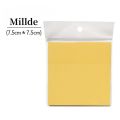 50sheets Transparent Sticky Note Waterproof Memo Pad Message Annotation Paper Clear Notepad Stationery School Supplies. 