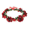 Flowers Crown Festival Headpiece Women Hair Accessories Headdress Girl Baby Crown Floral Garland Wedding Floral Headwear. 