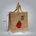 Handmade Jute Bag with Zhipper | Eco-Friendly. 