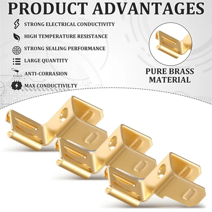 25%20Pcs%20Piggyback%20Spade%20Connectors%20Chair%20Terminal%20Quick%20Disconnect%20Electrical%203%20Way%20Adapter%20-%20Image%206