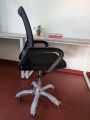 Executive Medium Back Home Office Chair Mesh Swivel 360° Black. 