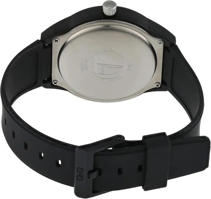 Q&Q%20Watch%20for%20Women,%20Quartz%20Movement,%20Analog%20Display,%20Black%20Plastic%20Strap-VR28J002Y%20-%20Image%202