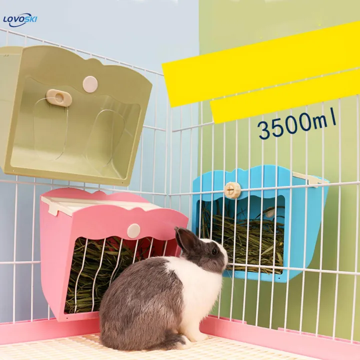 Bunny%20Hay%20Manger%20Grass%20Shelf%20Food%20Dispenser%20Guinea%20Pig%20Hay%20Feeder%20Pink%20-%20Image%205