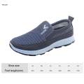Men's Casual Shoes Sneakers Fashion Low Top Lightweight Outdoor Walking Shoes Non Slip Soles Trainers Soft Breathable for Fitness Driving , Gray, 44. 