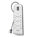 Belkin Surge Protector With 2M Cord + 2 USB BSV804AF2M Orginal with warranty. 