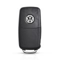 Suitable For Volkswagen Tiguan Golf Speedy Polo MK6 Undrawn Boundaries Blade Fob Brand New 3 Button Flip Remote Control Folding Key Case. 