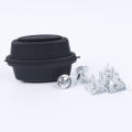 Fashion HOT SALE Pad Black Kit Feet Replacement Luggage Stud Foot. 