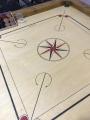 Special teak 6mm carrom board. 