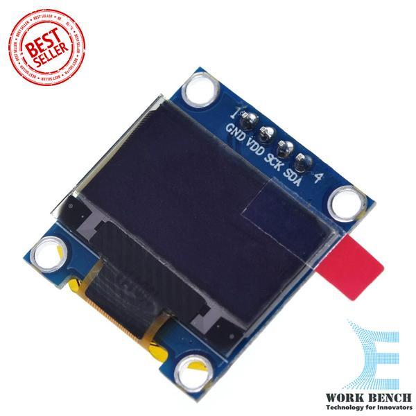 High Quality 0.96 Inch Blue Color OLED Display Module 0.96" 128x64 IIC LCD OLED Screen 3.3V-5V for Arduino 51 MSP420 STIM32 SCR