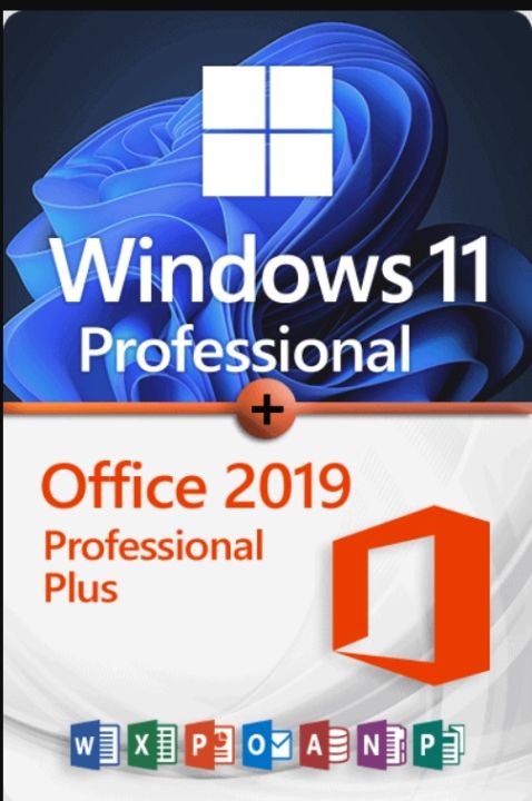 Windows 11 Pro + Microsoft Office 2019 Professional Bundle | Daraz.lk