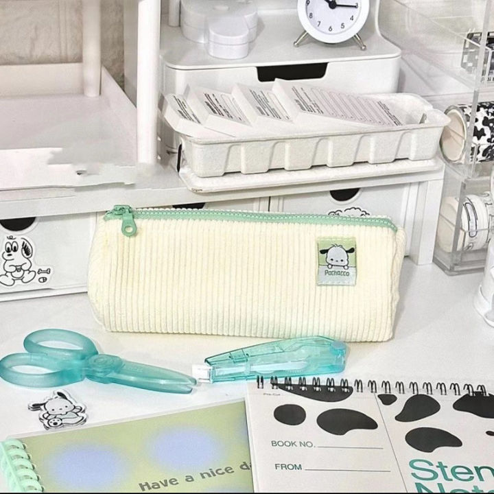 Cute Cartoon Pencil Case Ins Simple Pencil Bag Pen Holder Stationery