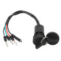 Ignition Starter Switch ATV Ignition Switch Key Stable Fast Response for FourTrax 125 1985 To 1986. 