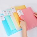【HOT】 A4 20/30 Pages Data Book File Folder Music Score Collection Bag Portfolio Office Stationery Insert Folder Document Storage Bag. 