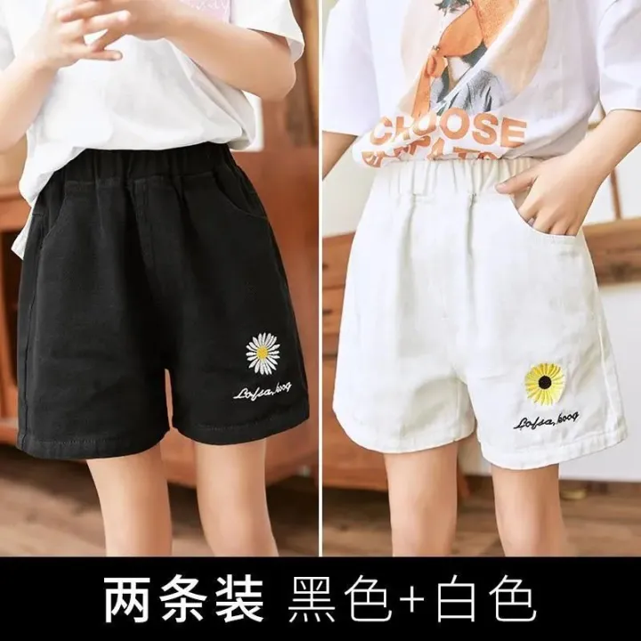 Girls'%20Summer%20Shorts%20Loose%20Outer%20Wear%20Fifth%20Pants%20Girls'%20Shorts%20Children's%20Sports%20Shorts%20Kindergarten%20Versatile%20Fashion%20-%20Image%208